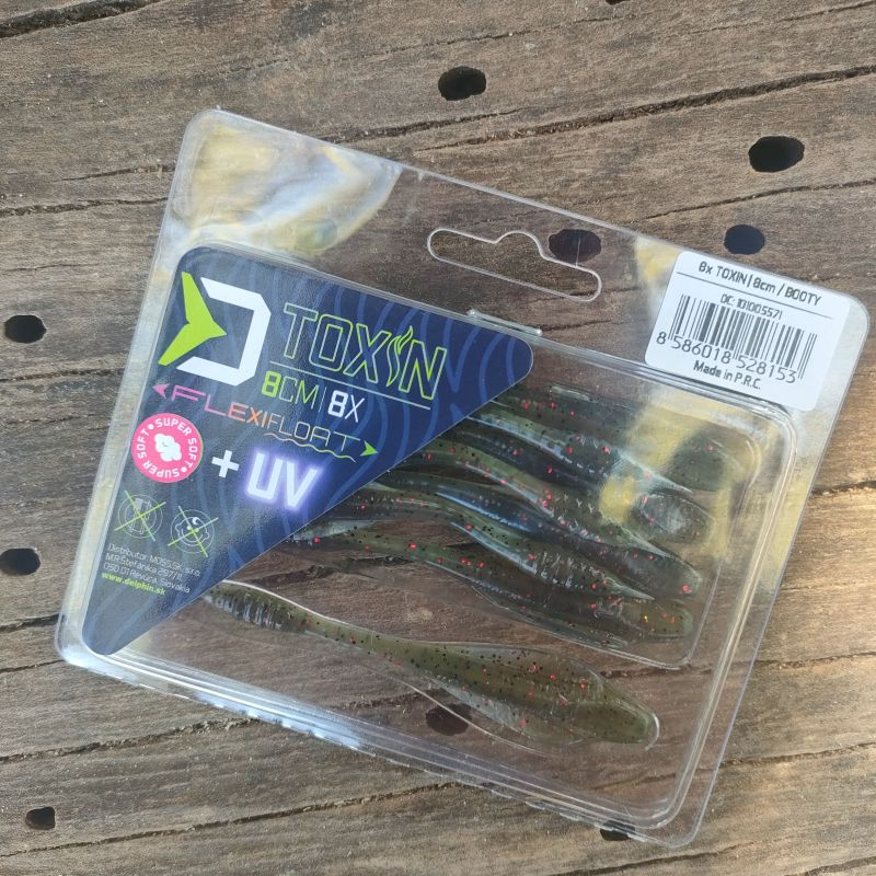 Delphin Toxin Booty, Delphin, CMF Bass, Plastic Baits, Bass Fishing