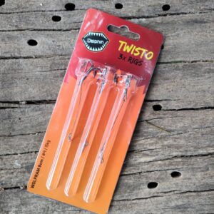 Delphin Twisto RIGS Wolfram 8cm Hook 4, Rigs for Bass Fishing, Bass Fishing, Bass Tackle, CMF Bass Fishing