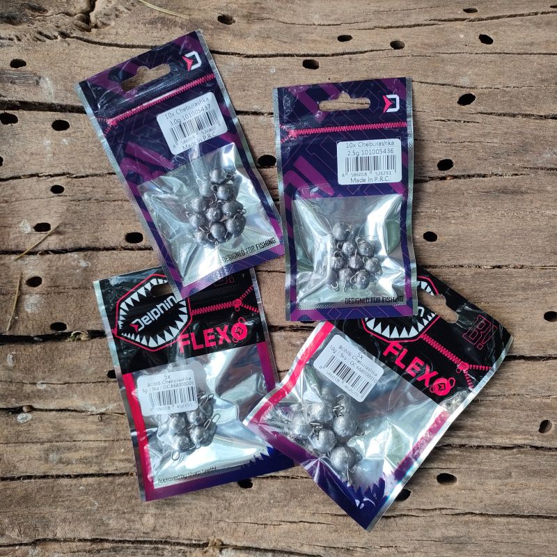 Delphin Cheburashka, Stand Up Weights, Sinkers for Bass Fishing, Weights for bass Fishing, CMF Bass