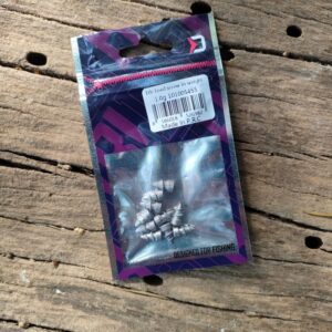 Delphin Screw-in Additional Weight 1g, Weights for bass Fishing, Sinkers for bass Fishing, Bass Fishing, CMF Bass Fishing