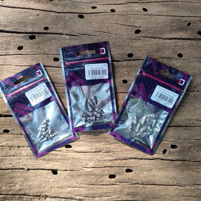 Delphin Screw-in Additional Weight, Weights for bass Fishing, Sinkers for bass Fishing, Bass Fishing, CMF Bass